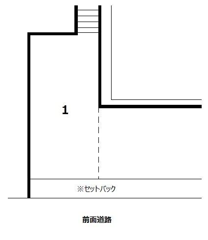 グレイス駐車場の駐車配置図