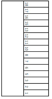 角村駐車場の駐車配置図