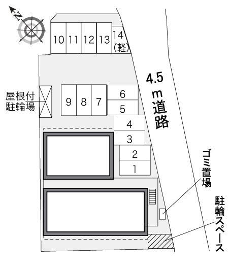 馬田(33782)の駐車配置図