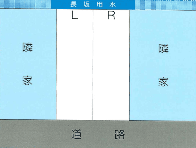 坂本駐車場の駐車配置図