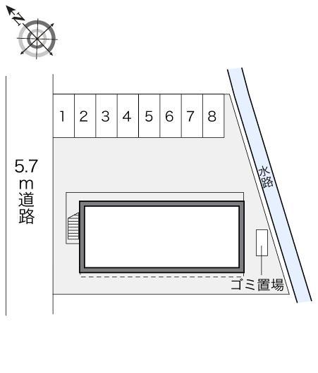 花の木(22855)の駐車配置図