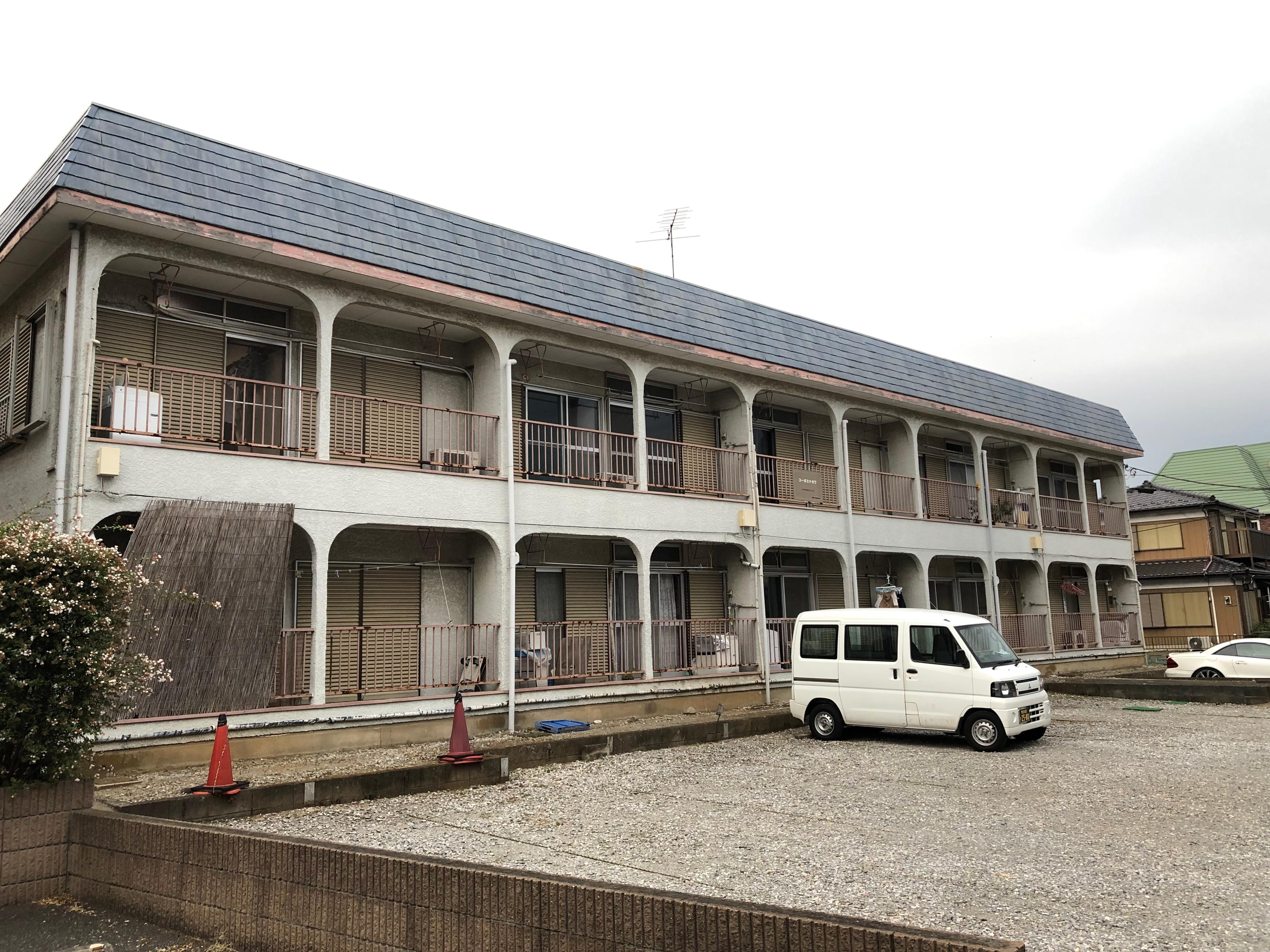 コーポミナガワの外観・駐車場イメージ2枚目