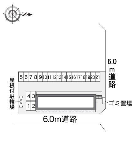 エコミックユー(32500)の駐車配置図