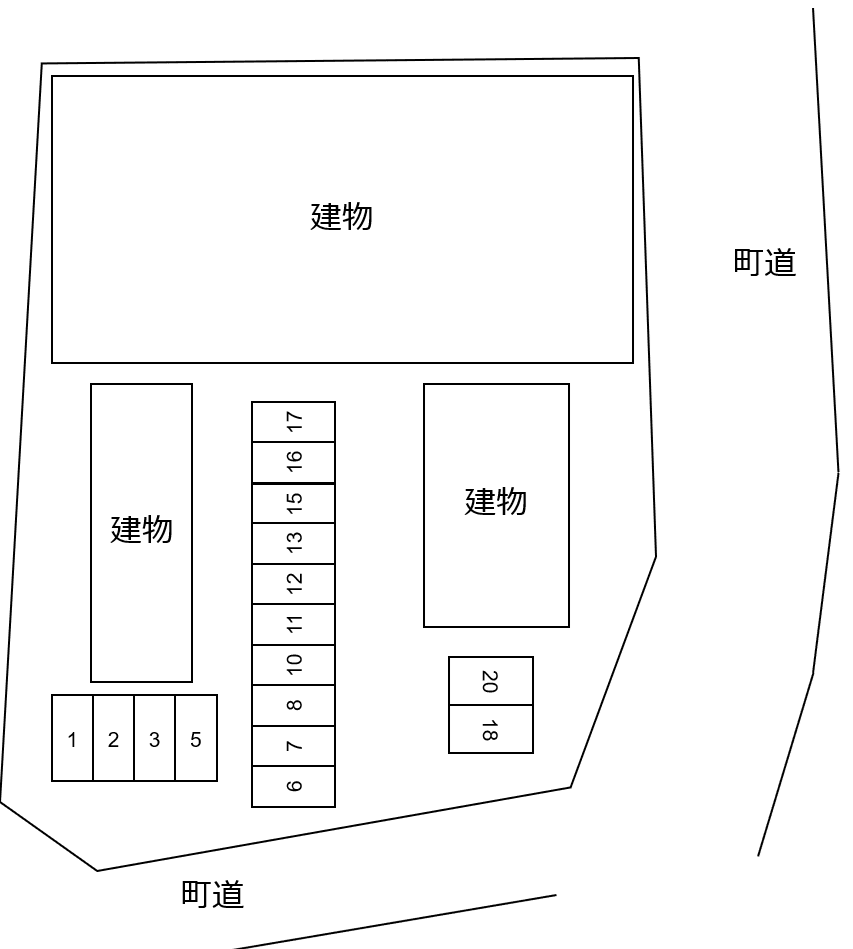 ベルメゾン ゆう Aの駐車配置図