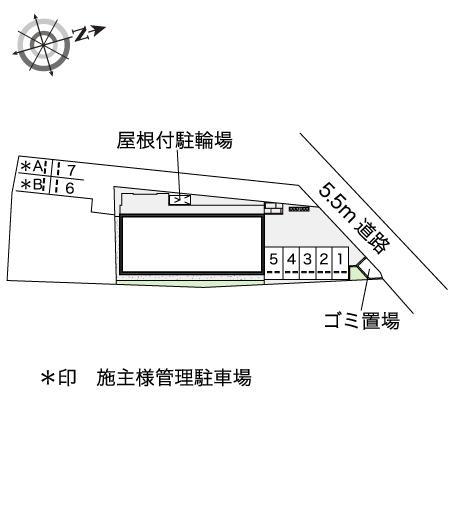 リュミエール(44794)の駐車配置図