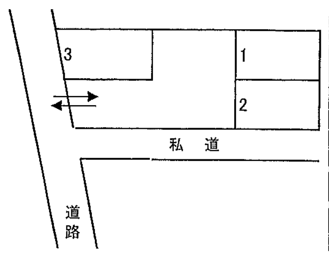 上地野本パーキングの駐車配置図