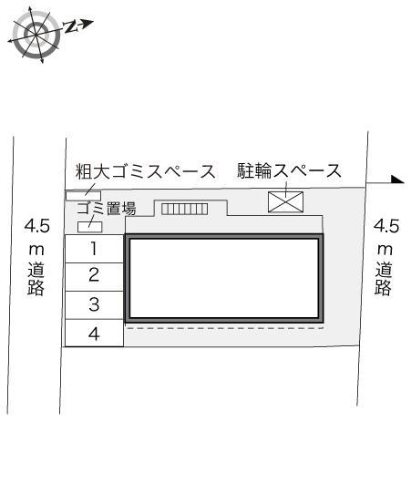 ボヌール(28634)の駐車配置図