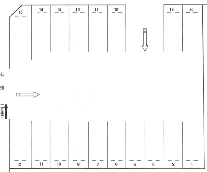 249の駐車配置図