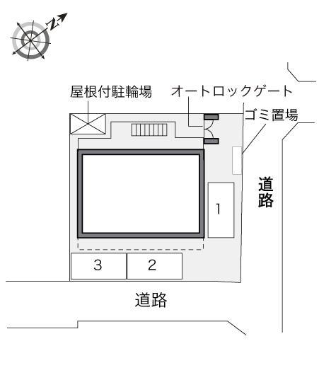 椎の実4(33768)の駐車配置図