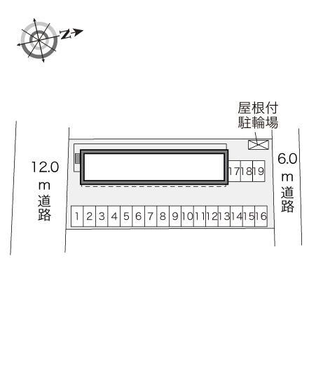 西本郷通(28922)の駐車配置図