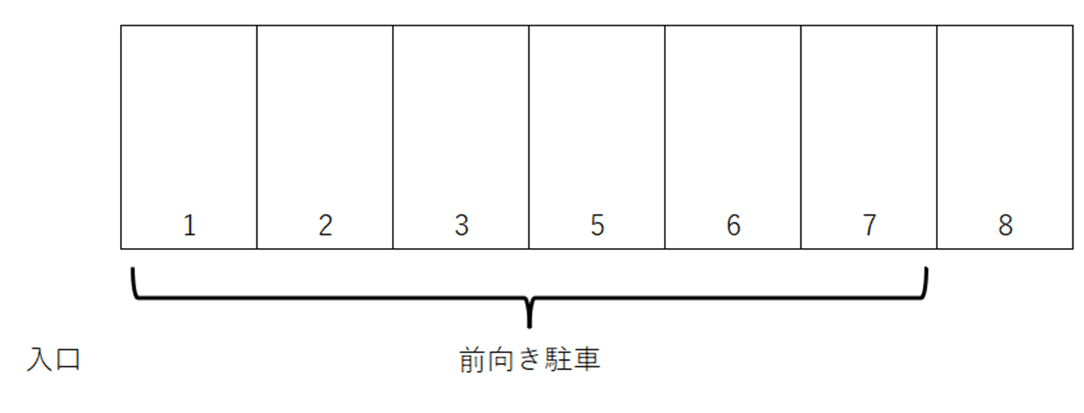 s-04の駐車配置図