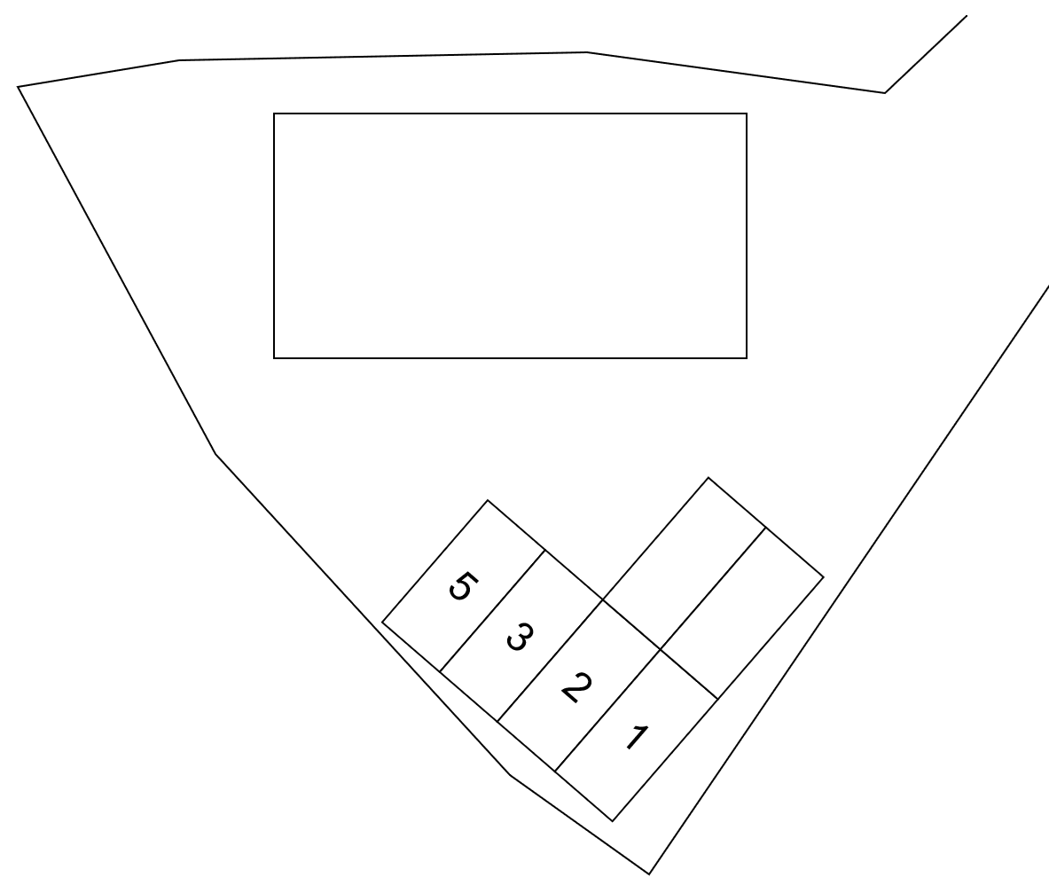 サニーヒルⅡの駐車配置図