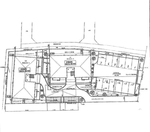 アスタリスク(Asterisk)の駐車配置図