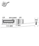 ヴィクトワール(34849) 敷地外駐車場の駐車場