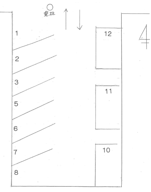 P506の駐車配置図