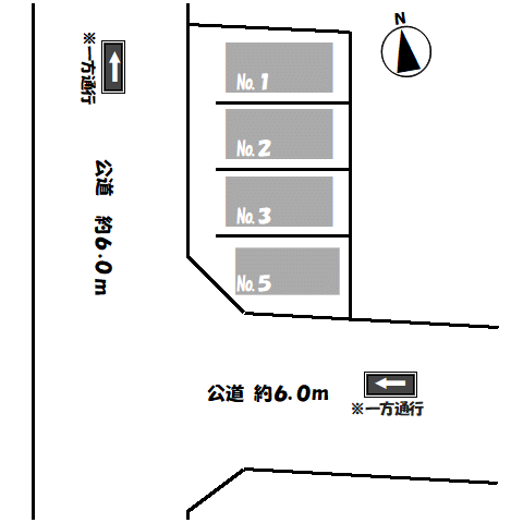 ワイズ・泉 第2駐車場の駐車配置図