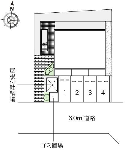 しろかめ(52854)の駐車配置図