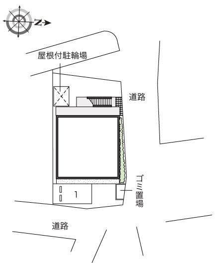 弘法(46343)の駐車配置図