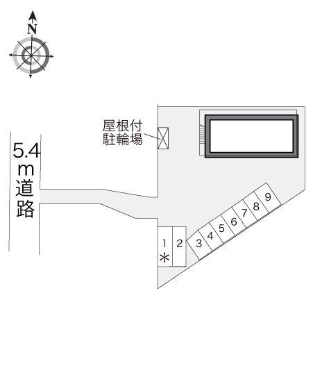 T&K(14455)の駐車配置図