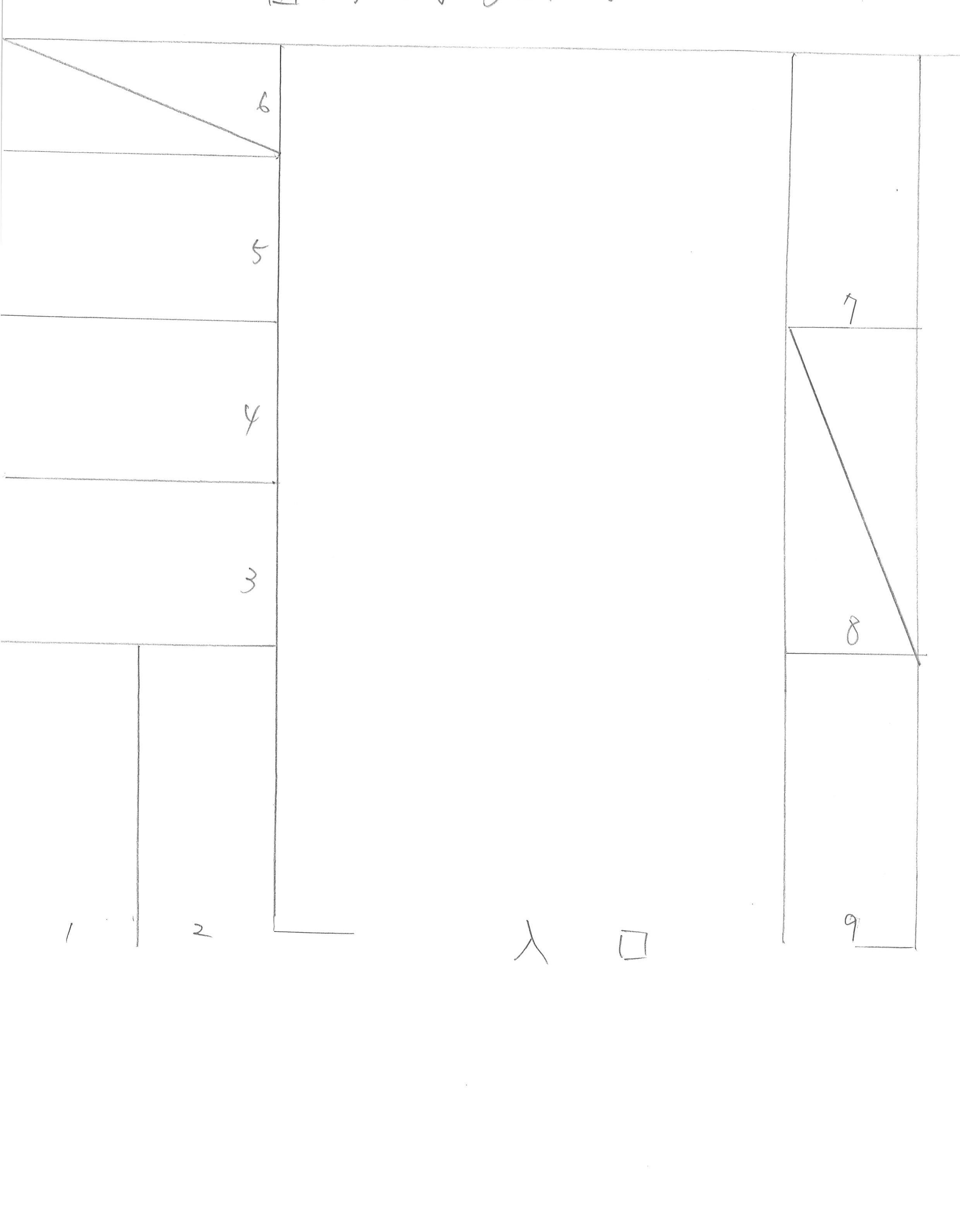 當間駐車場/505の駐車配置図