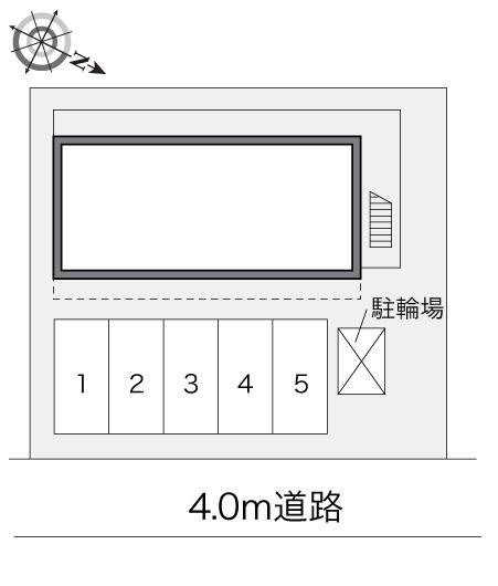 ウィステリア(24854)の駐車配置図