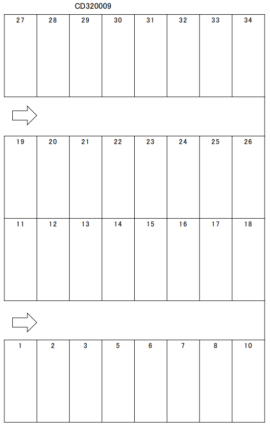 320009の駐車配置図