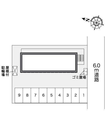 グランシャリオ(27424)の駐車配置図