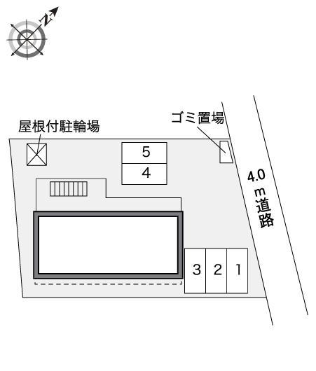 わがやハイツ(30294)の駐車配置図
