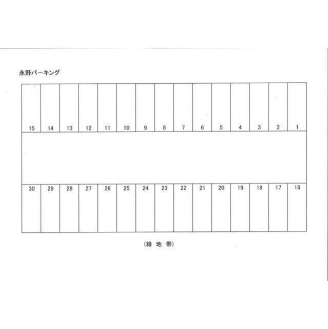 永野パーキングの駐車配置図