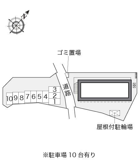 2002(17866)の駐車配置図