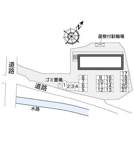 コウノス(38489)の駐車配置図