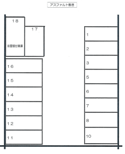 307の駐車配置図