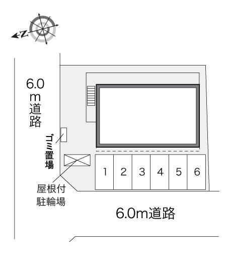 エクセル八潮(31204)の駐車配置図