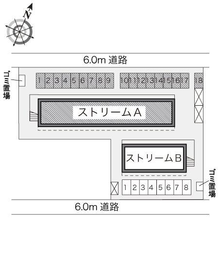 ストリームA(23934)の駐車配置図