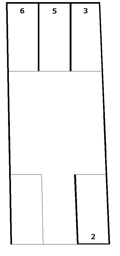 池田駐車場の駐車配置図