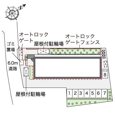α(42760)の駐車配置図