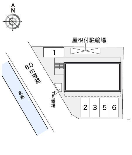 榮(32162)の駐車配置図