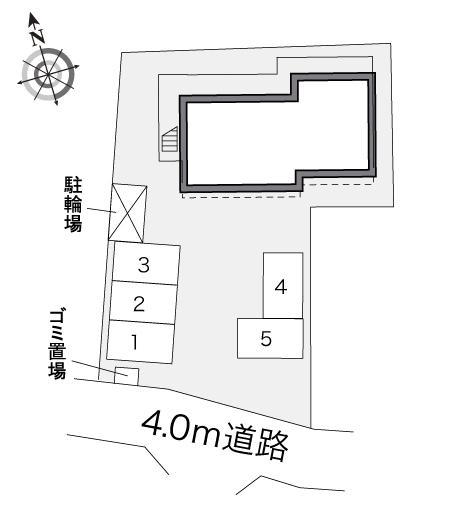クレストⅡ(23859)の駐車配置図