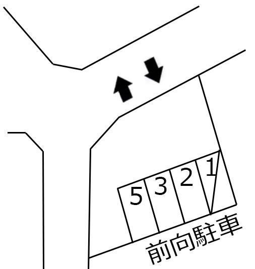 (31) 高橋駐車場の駐車配置図
