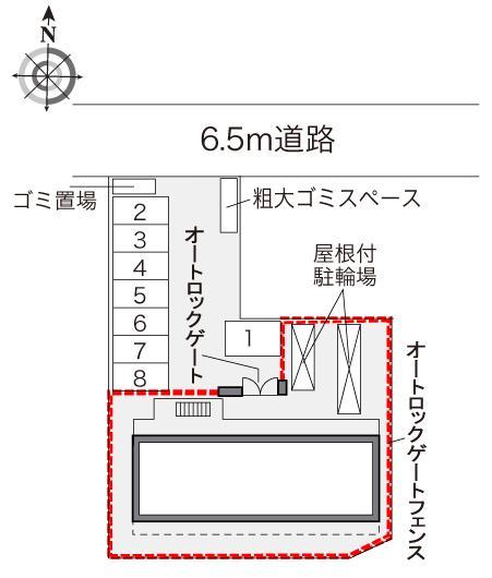 AYOKA(34882)の駐車配置図