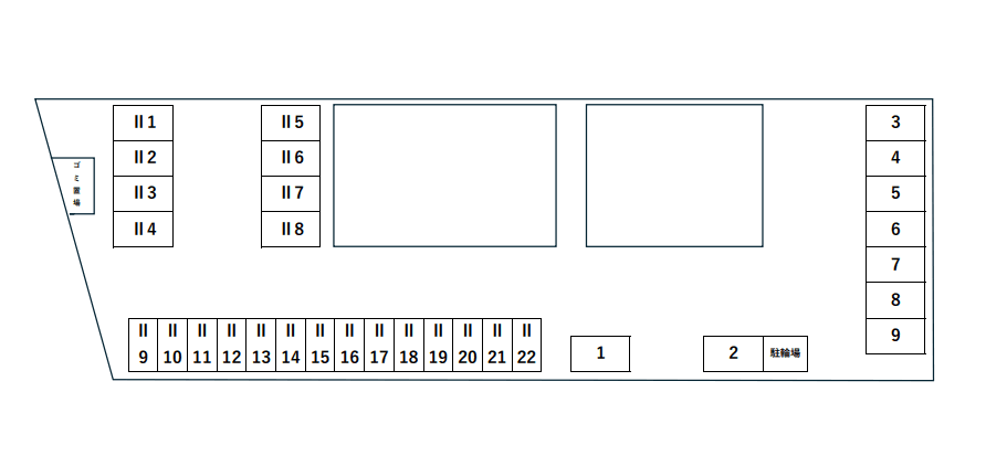 ノースビューK.H.パーキングの駐車配置図