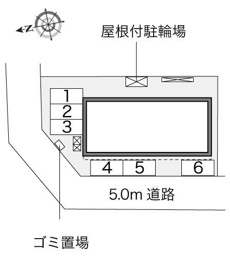 神ノ木(33756)の駐車配置図