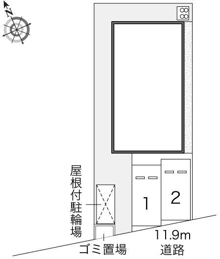 オール(51699)の駐車配置図