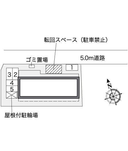 サンシャイン(37812)の駐車配置図