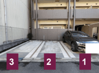 ルーエ桜川の外観・駐車場イメージ1枚目