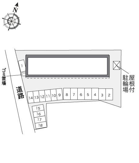 仙北坂本(33179)の駐車配置図