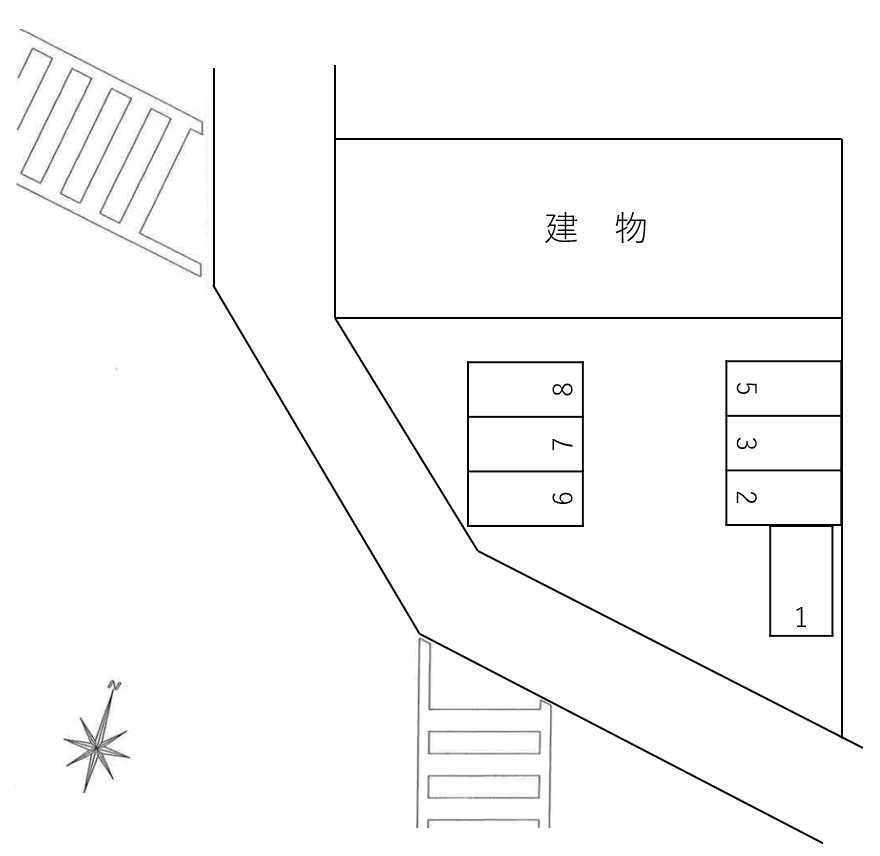 Confor DemeureⅡの駐車配置図
