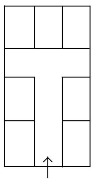 五反田駐車場の駐車配置図