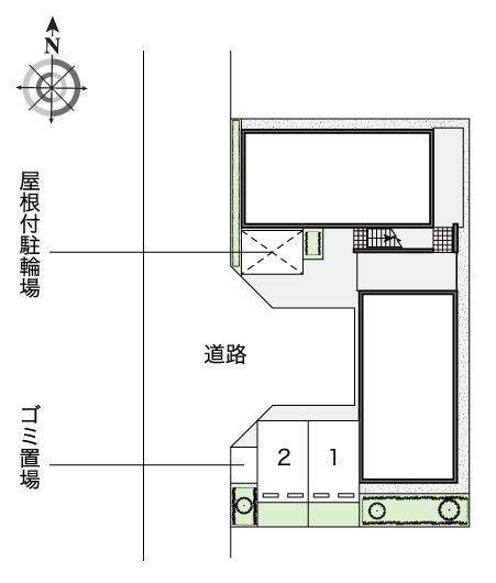 リトルスクウェア(52999)の駐車配置図