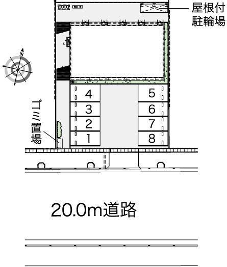 和ing(42979)の駐車配置図